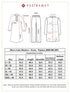Vastramay Men's Multicolor Base Blue Silk Blend Sherwani With Kurta Pyjama Set